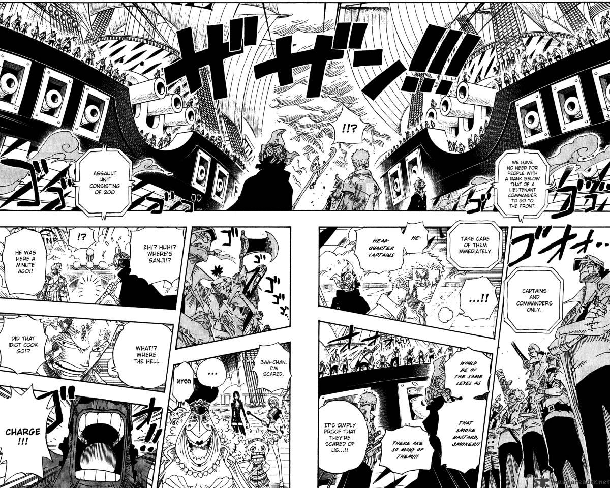 One Piece - Chapter 426 : A Ship Waiting For Wind