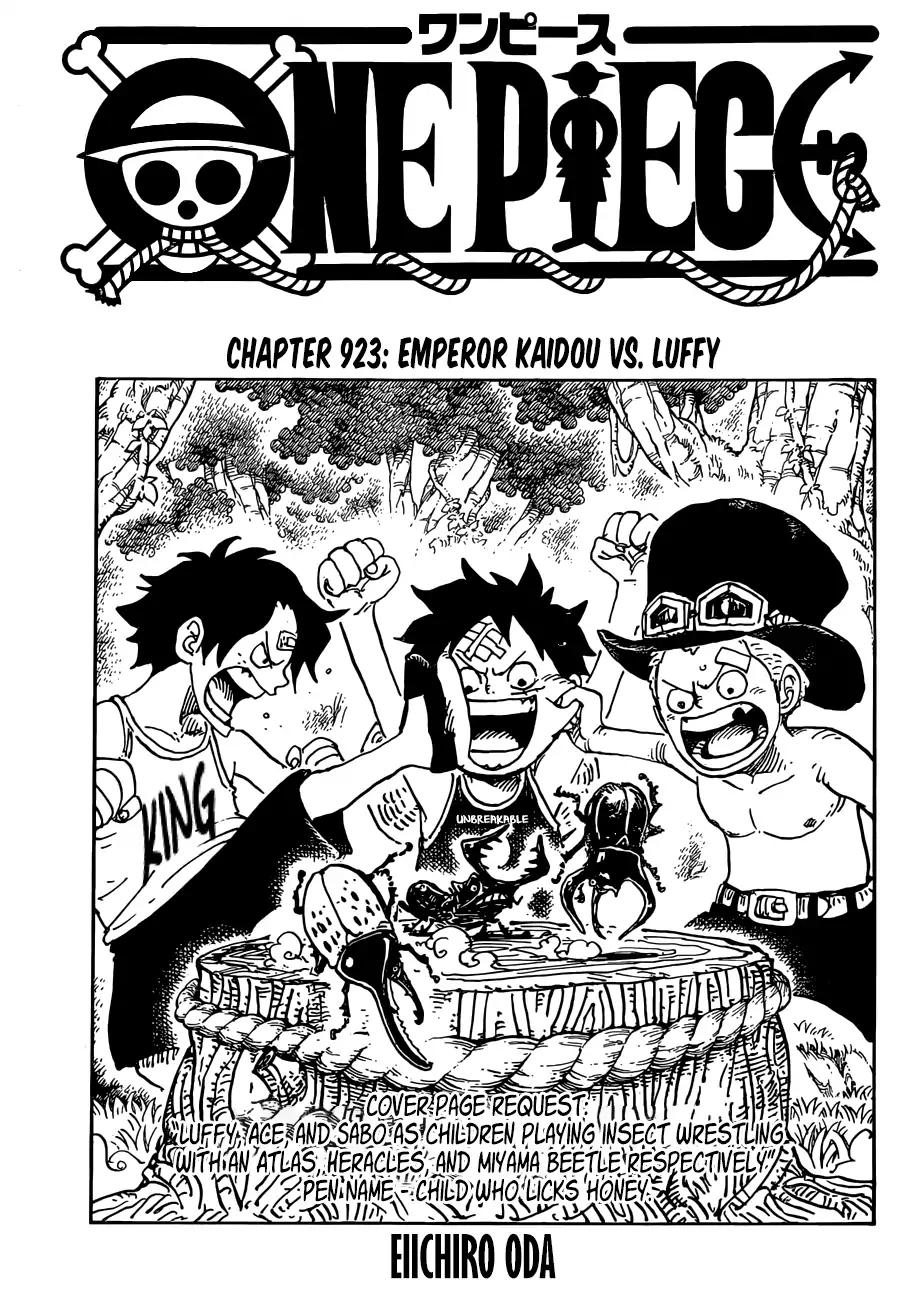 One Piece - Chapter 923