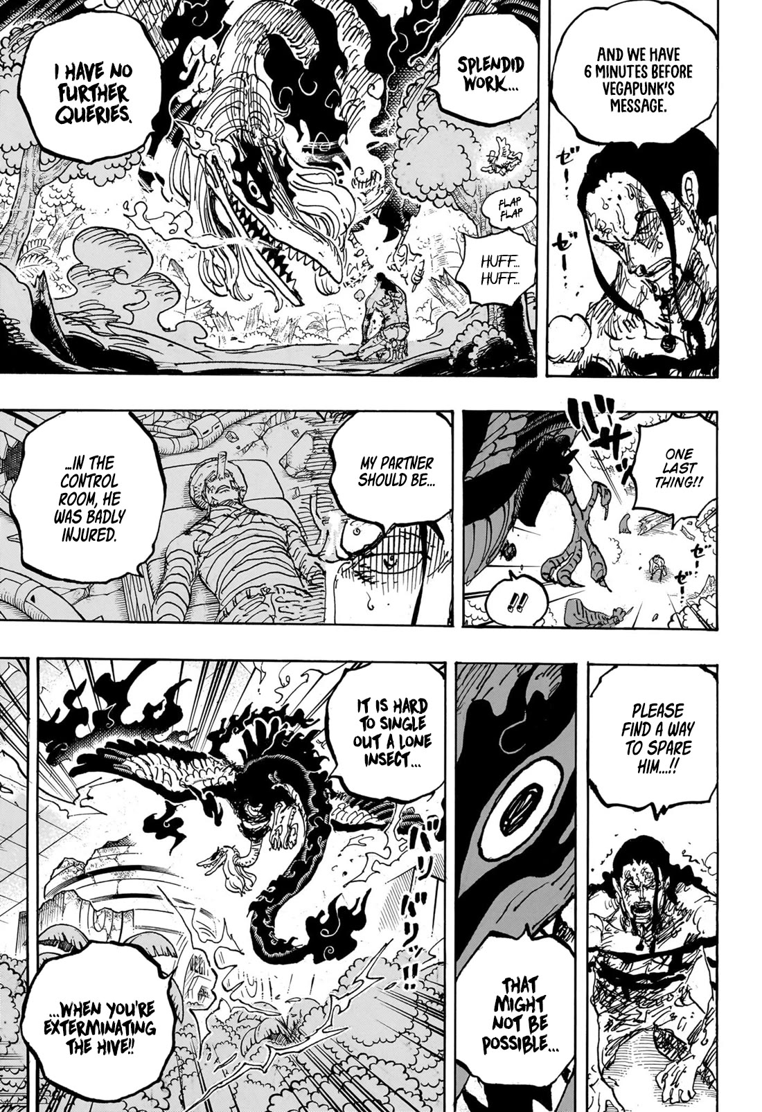 One Piece - Chapter 1111: The Sun's Shield