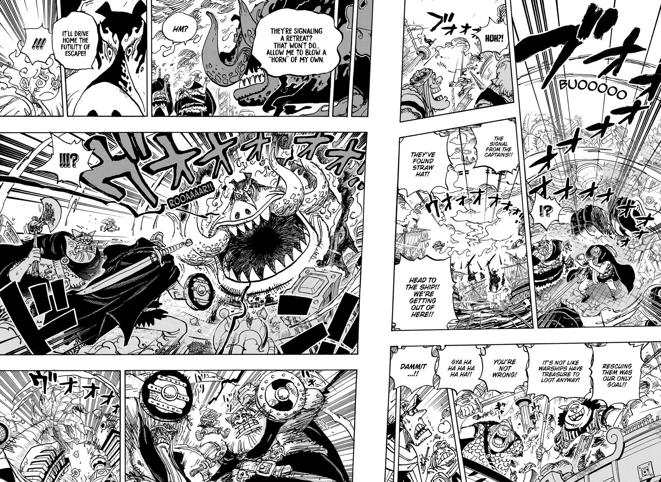 One Piece - Chapter 1111: The Sun's Shield