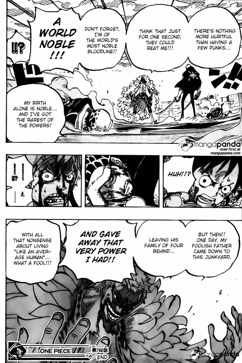 One Piece - Chapter 760 : The Same Stakes