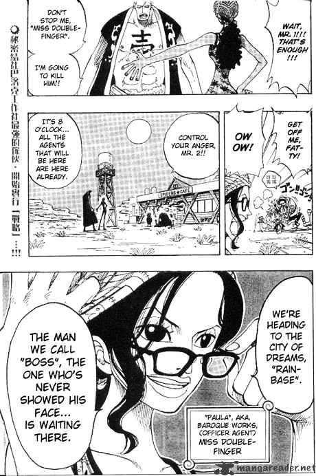 One Piece - Chapter 160 : Spider Cafe, 8 O Clock