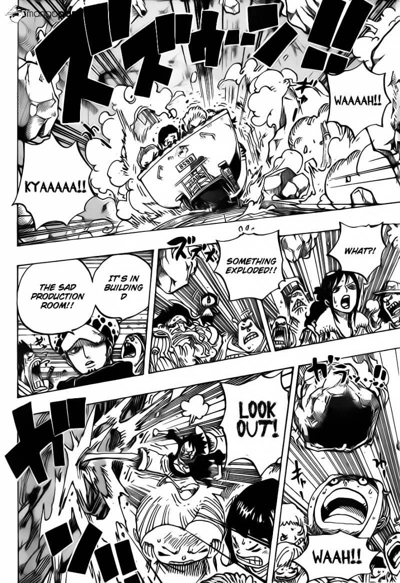 One Piece - Chapter 694 : A Very Dangerous Man.