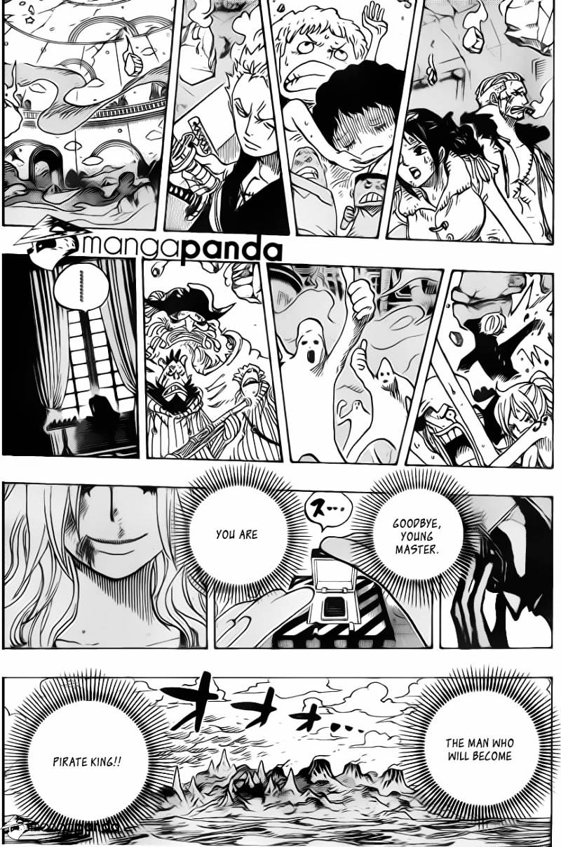 One Piece - Chapter 694 : A Very Dangerous Man.