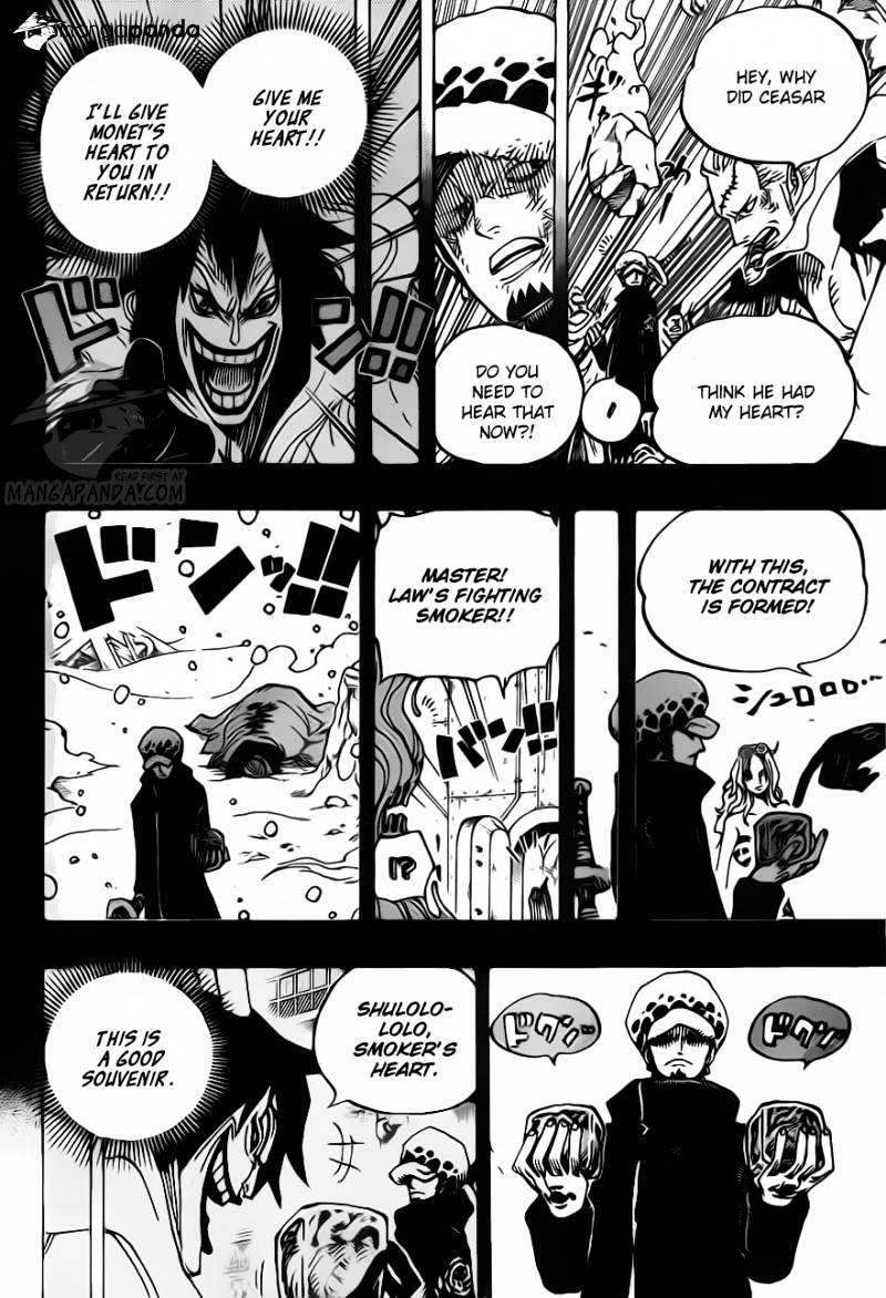 One Piece - Chapter 694 : A Very Dangerous Man.