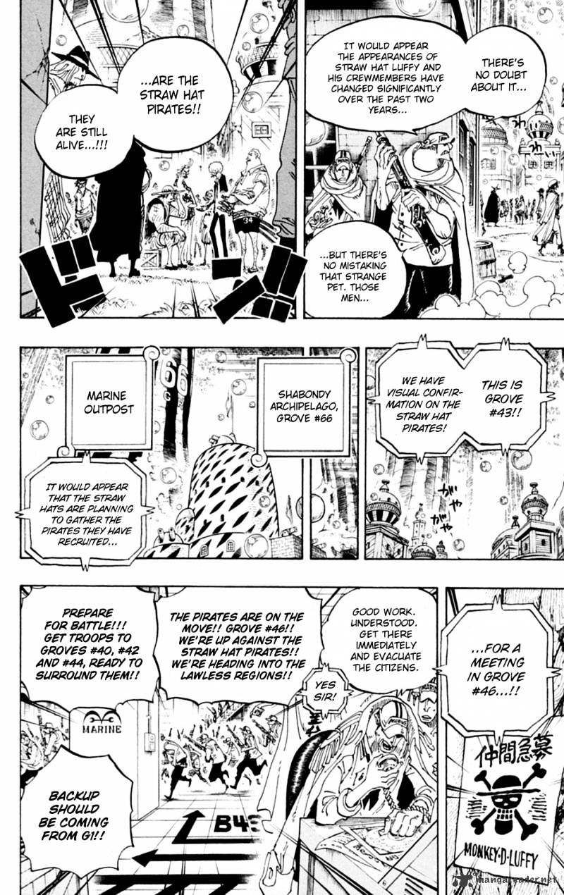 One Piece - Chapter 599 : 9 Pirates