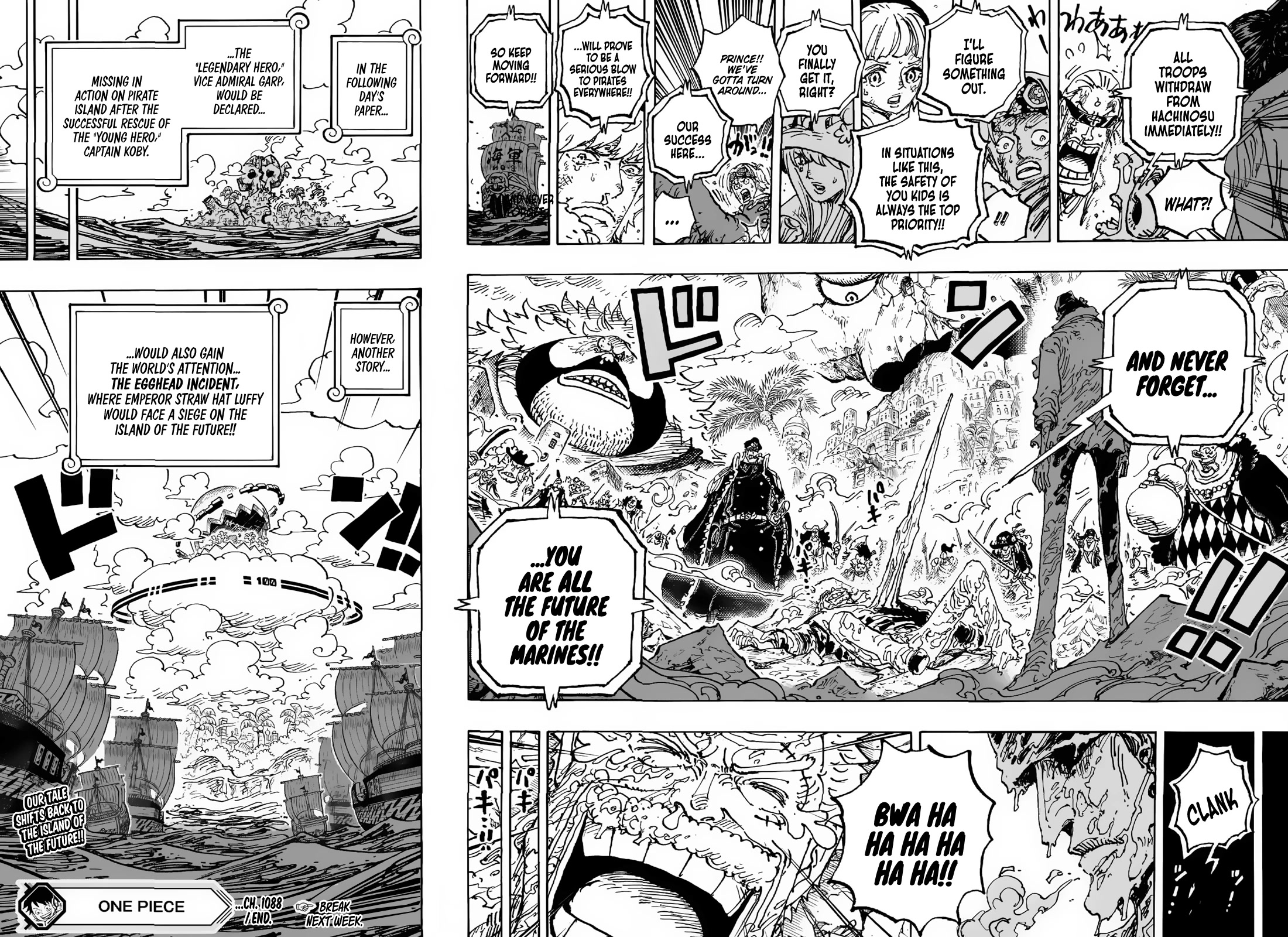 One Piece - Chapter 1088: The Final Lesson