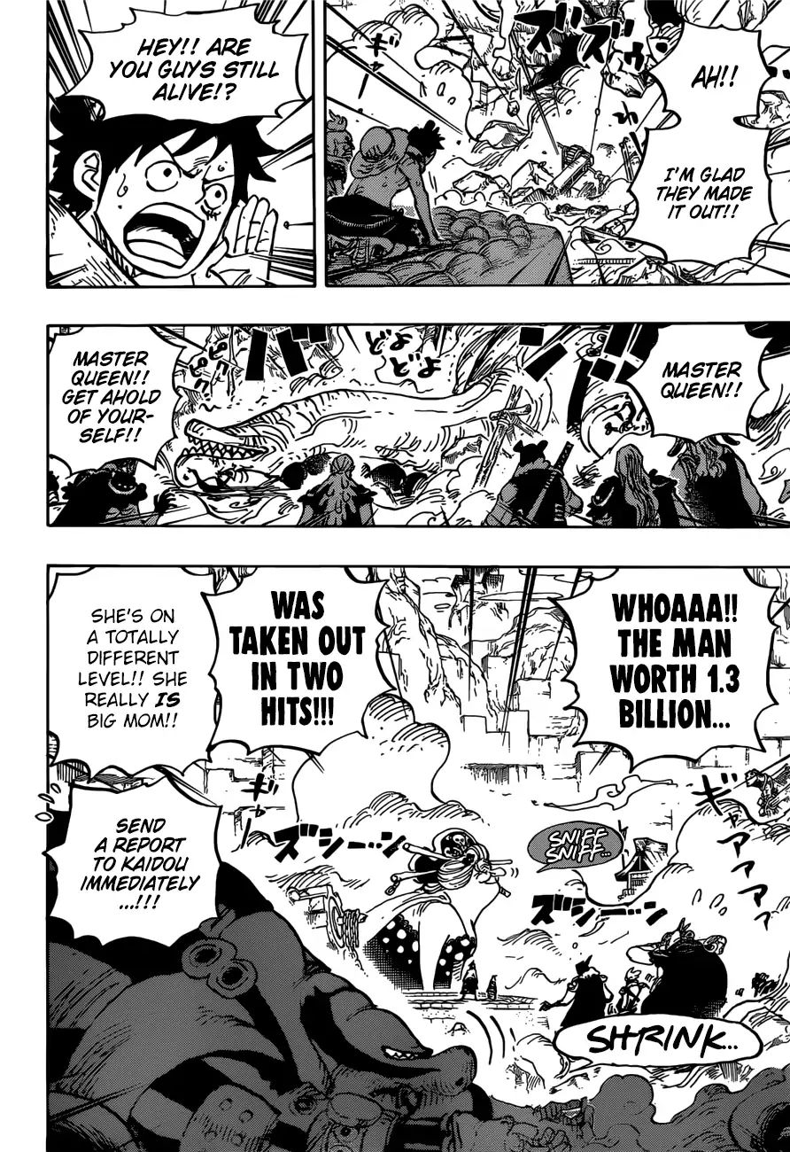 One Piece - Chapter 946: Queen Vs. O-Lin