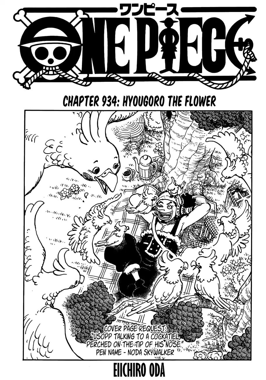 One Piece - Chapter 934: Hyougoro The Flower