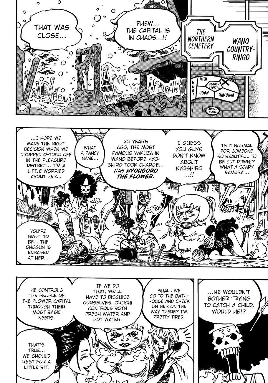 One Piece - Chapter 934: Hyougoro The Flower