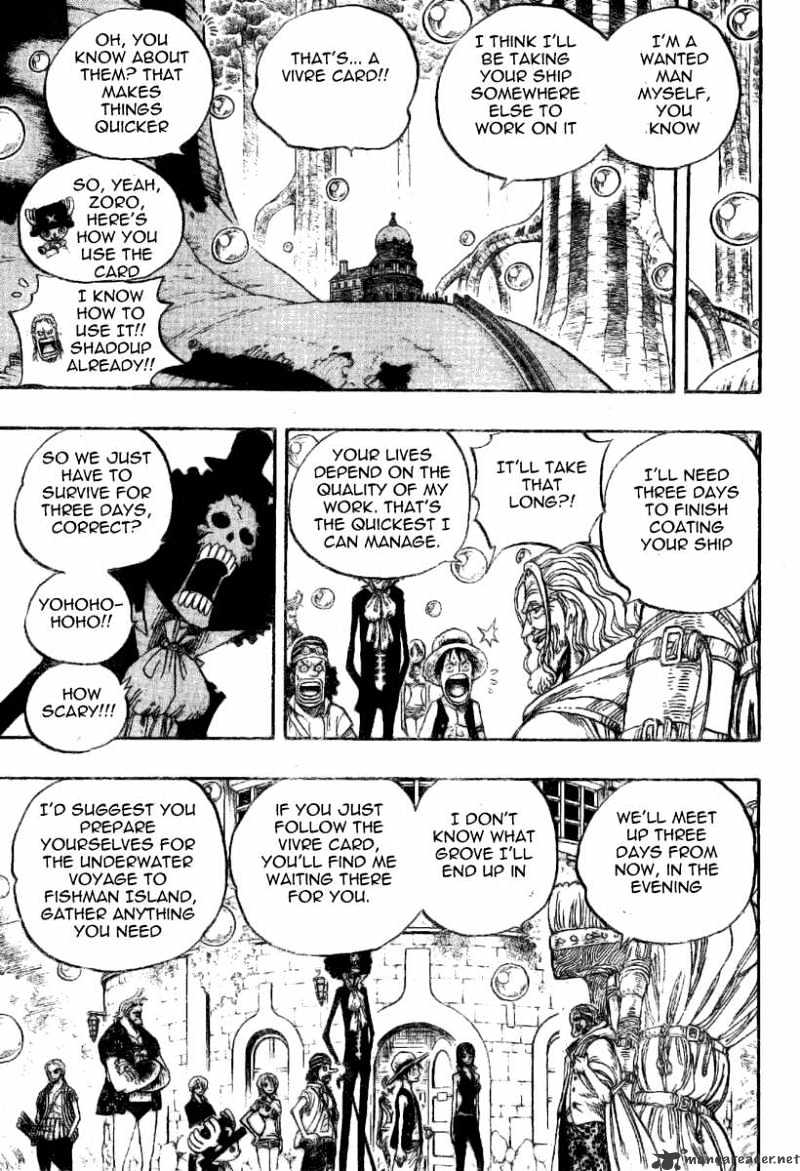 One Piece - Chapter 507 : Kizaru Lands