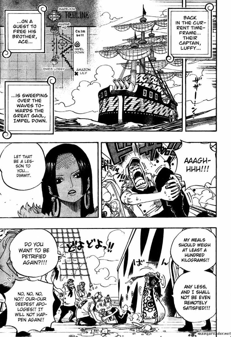 One Piece - Chapter 524 : Nobody Can Stop It Now