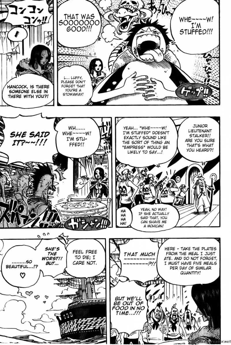 One Piece - Chapter 524 : Nobody Can Stop It Now