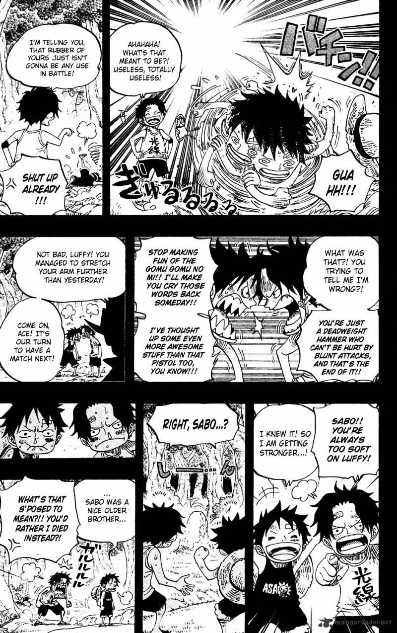 One Piece - Chapter 589 : Efforts Toward Glory