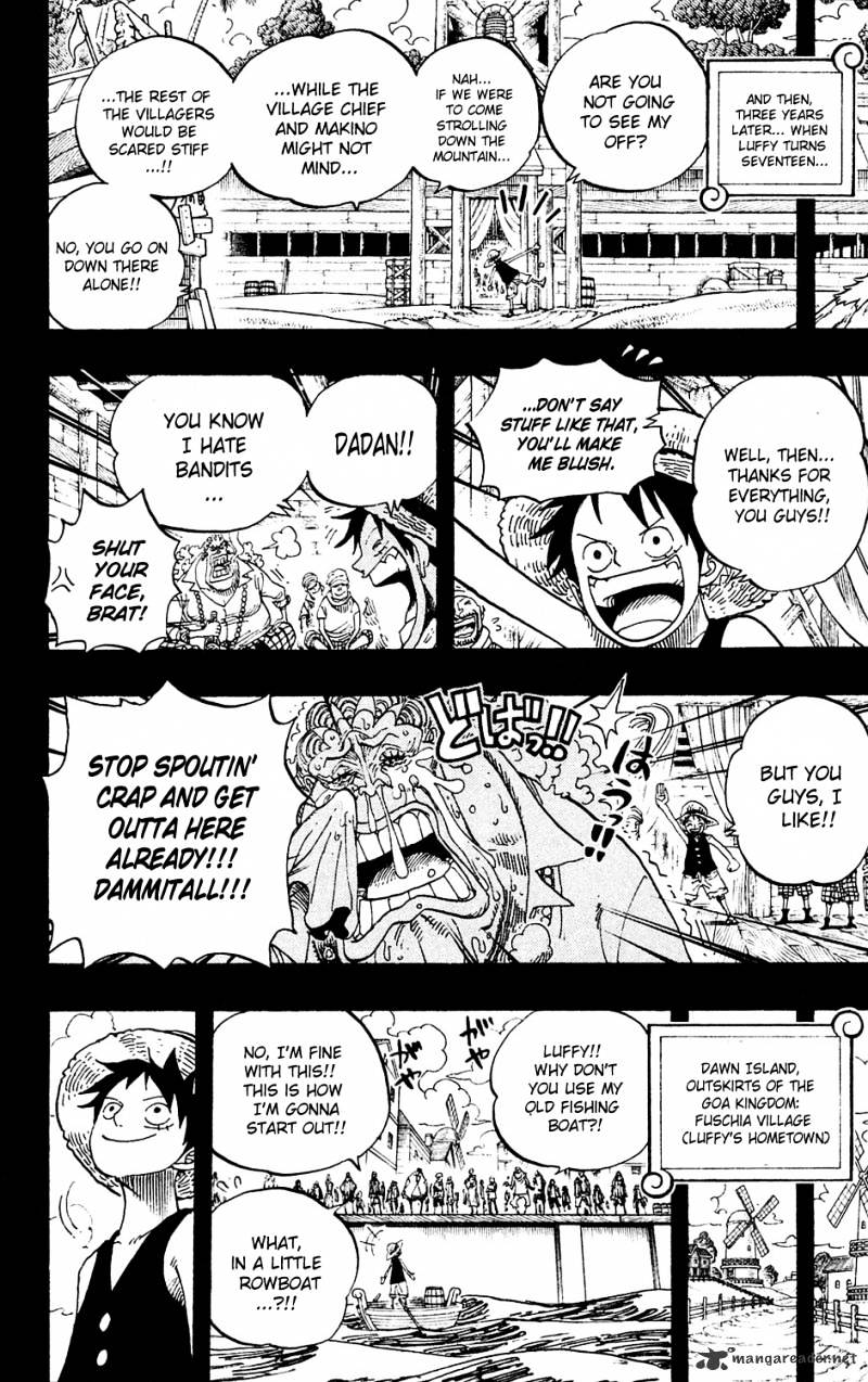 One Piece - Chapter 589 : Efforts Toward Glory