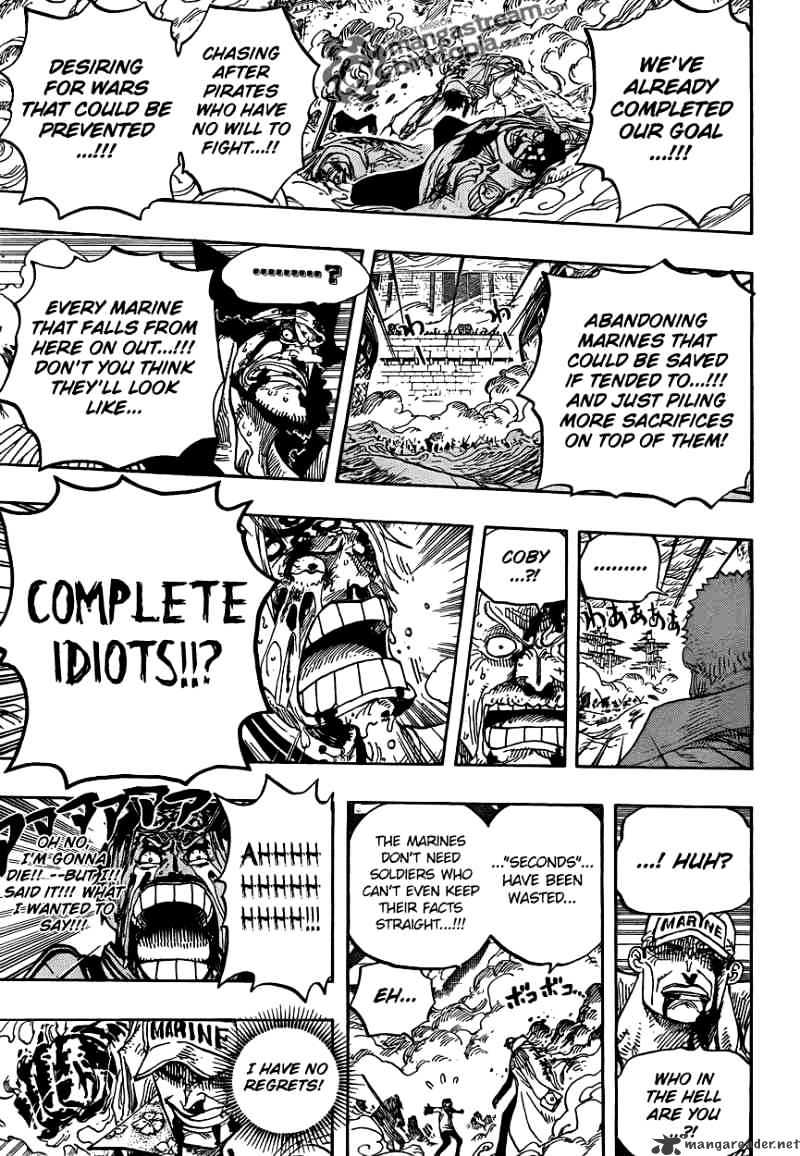 One Piece - Chapter 579 : Seconds Of Courage