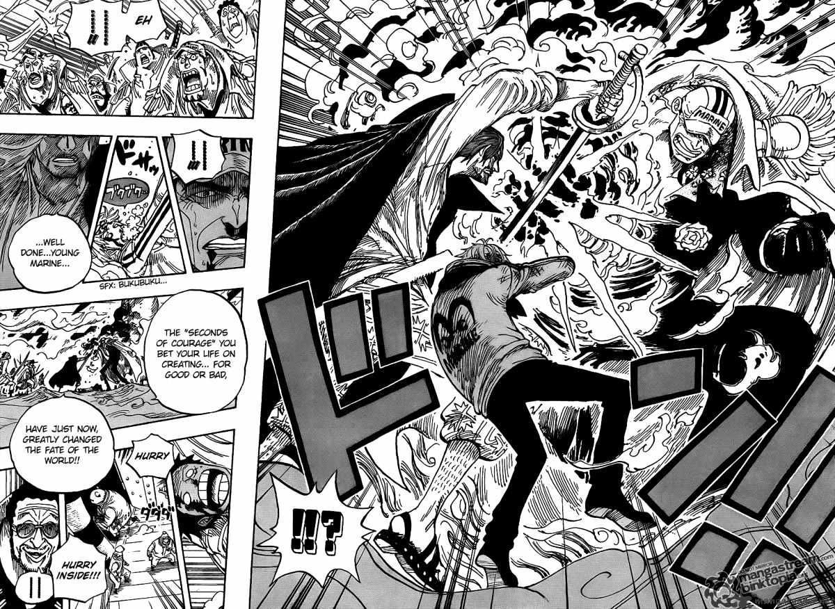 One Piece - Chapter 579 : Seconds Of Courage