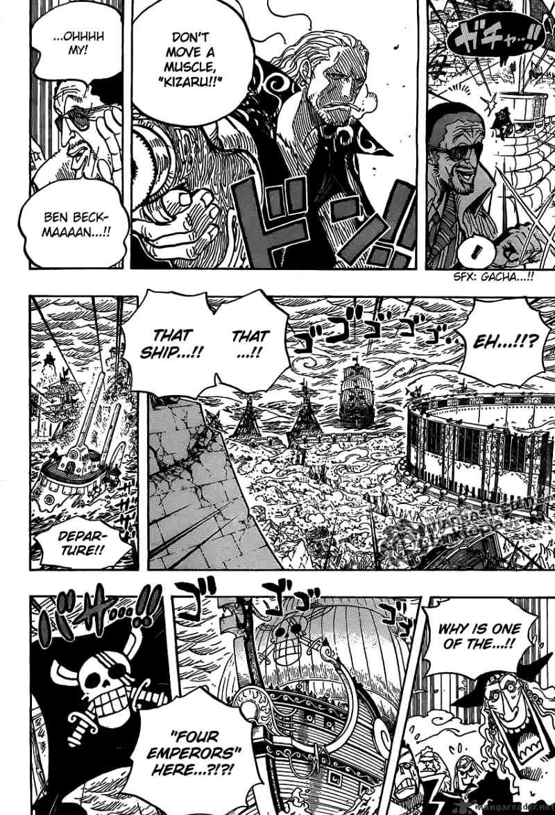 One Piece - Chapter 579 : Seconds Of Courage