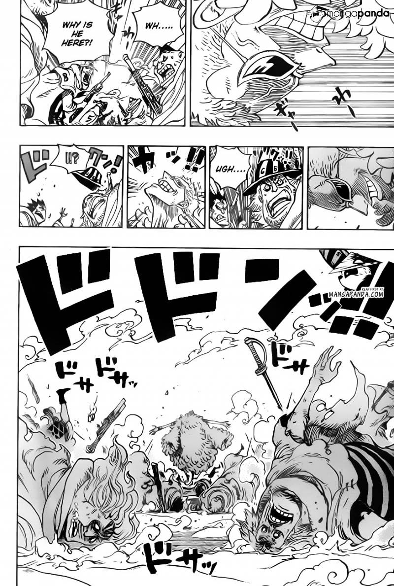 One Piece - Chapter 698 : Doflamingo Appears