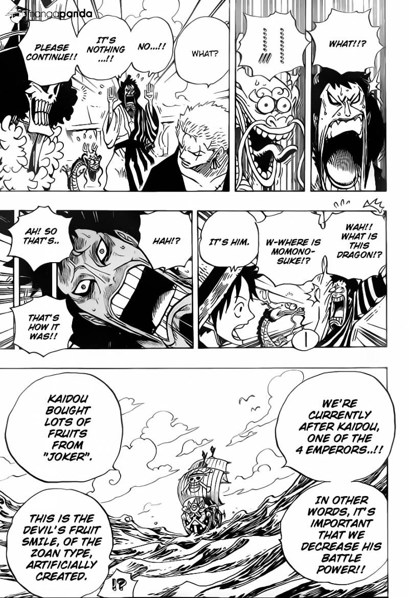 One Piece - Chapter 698 : Doflamingo Appears