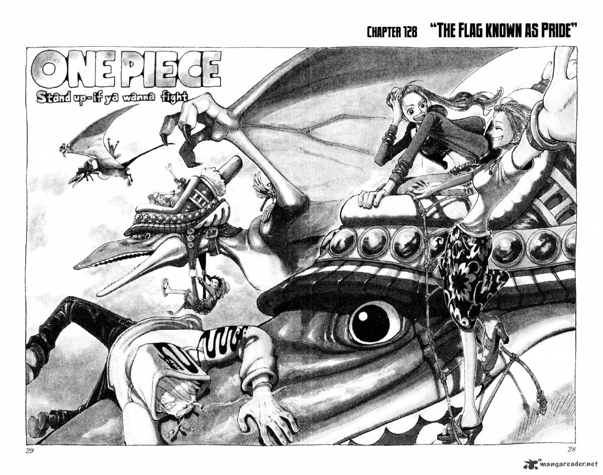 One Piece - Chapter 128 : The Flag Know As Pride