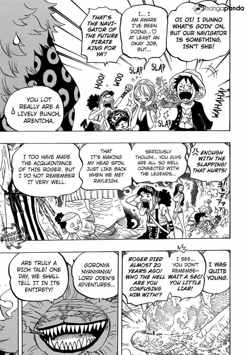 One Piece - Chapter 820 : Dog And Cat Have A History