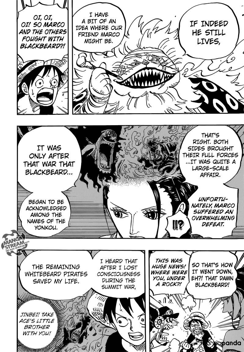 One Piece - Chapter 820 : Dog And Cat Have A History