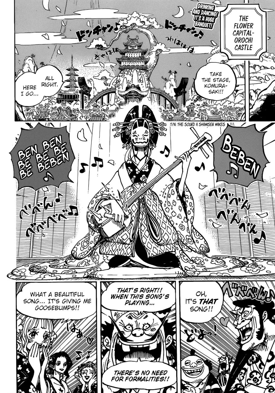 One Piece - Chapter 932: The Shogun And The Courtesan