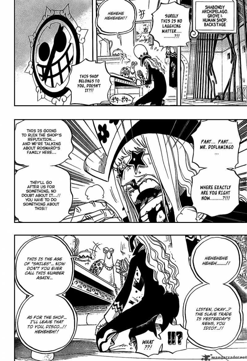 One Piece - Chapter 504 : Pirate Front Line On The Move!!