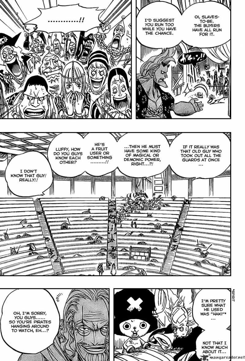 One Piece - Chapter 504 : Pirate Front Line On The Move!!