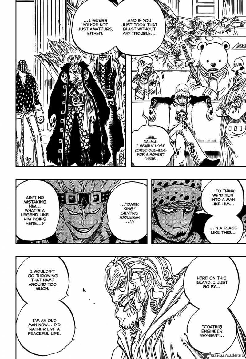 One Piece - Chapter 504 : Pirate Front Line On The Move!!