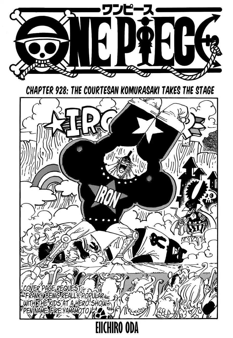 One Piece - Chapter 928: The Courtesan Komurasaki Takes The Stage