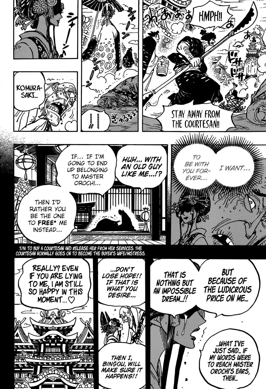 One Piece - Chapter 928: The Courtesan Komurasaki Takes The Stage