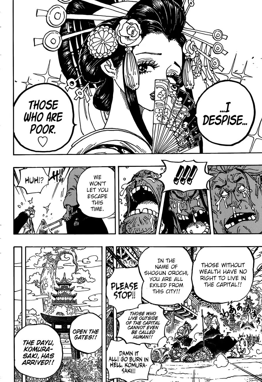 One Piece - Chapter 928: The Courtesan Komurasaki Takes The Stage