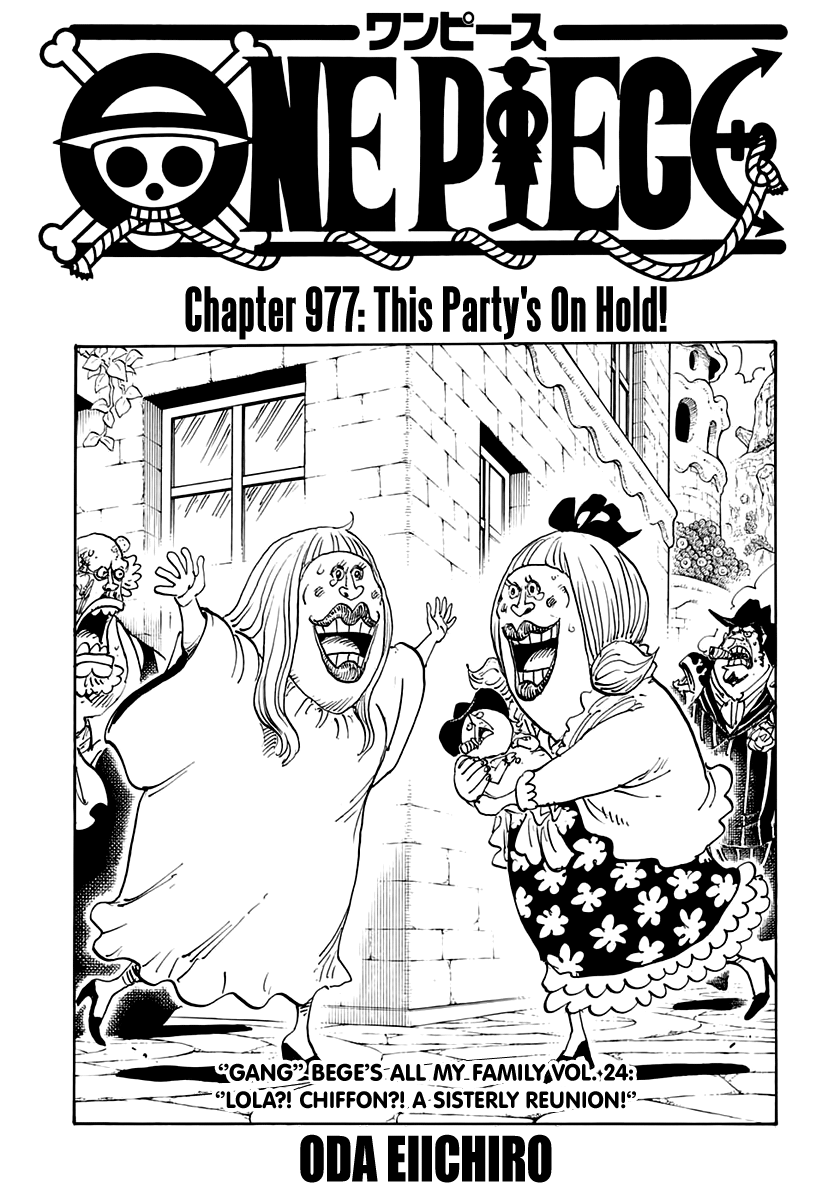 One Piece - Chapter 977: This Party's On Hold!