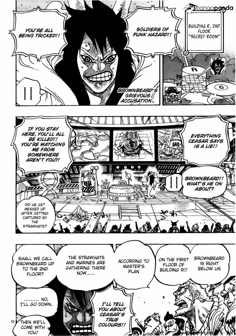 One Piece - Chapter 689 : An Island That Doesn’t Seem To Be There.