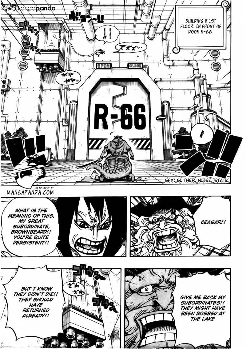 One Piece - Chapter 689 : An Island That Doesn’t Seem To Be There.