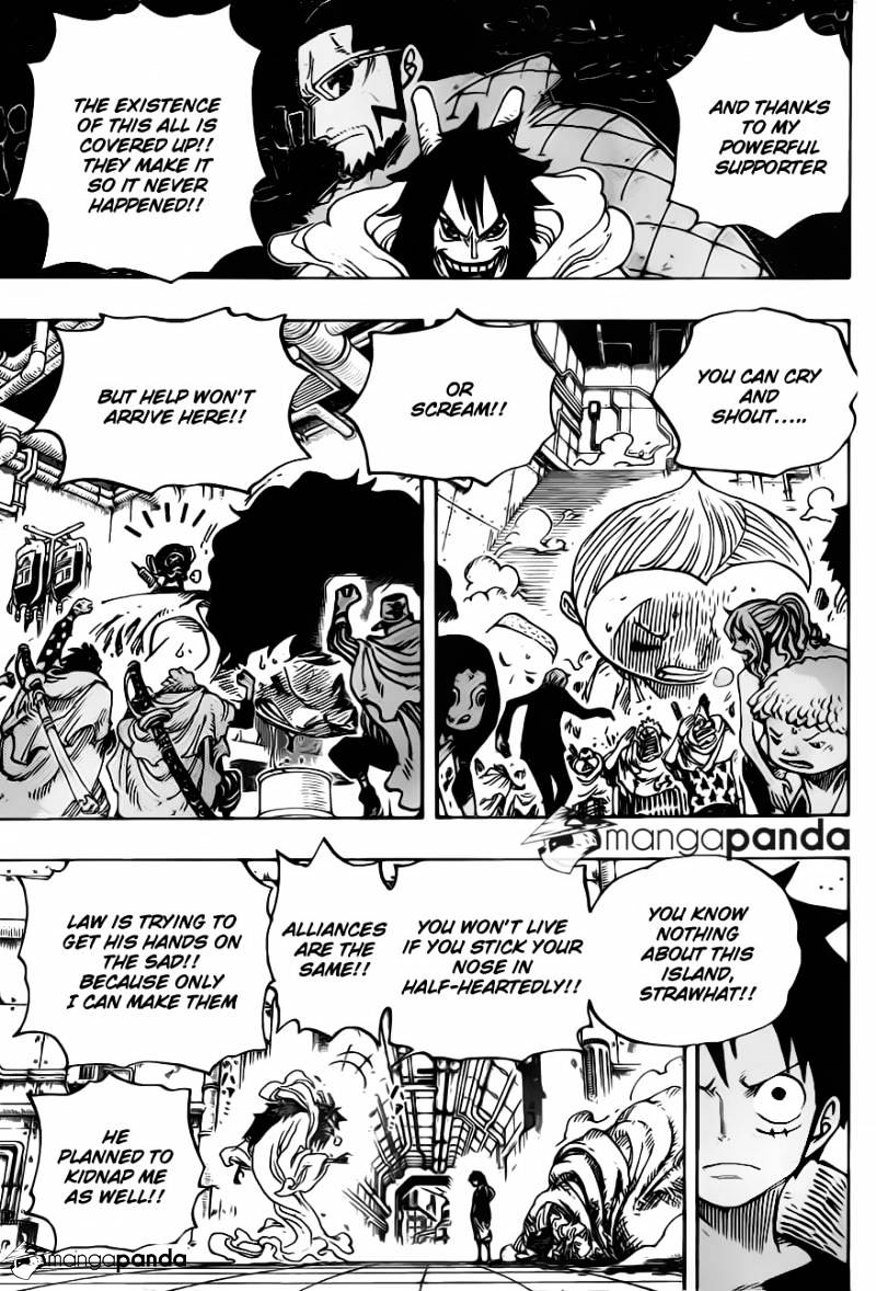 One Piece - Chapter 689 : An Island That Doesn’t Seem To Be There.