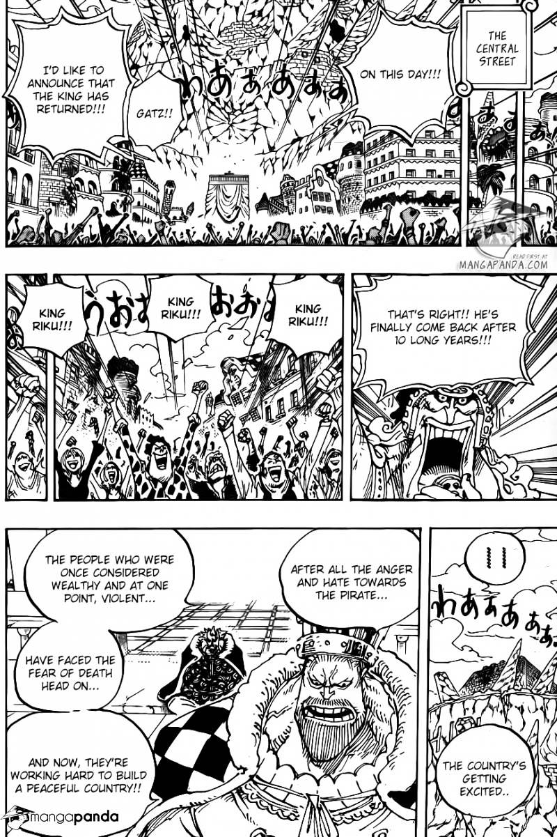 One Piece - Chapter 796 : The Soldier S Decision