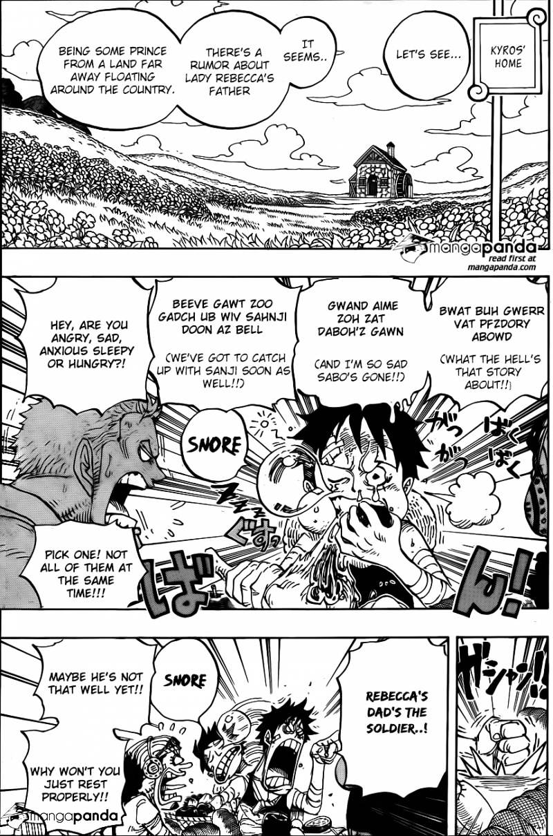 One Piece - Chapter 796 : The Soldier S Decision