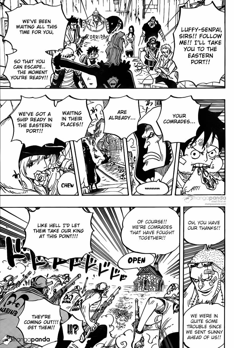 One Piece - Chapter 796 : The Soldier S Decision