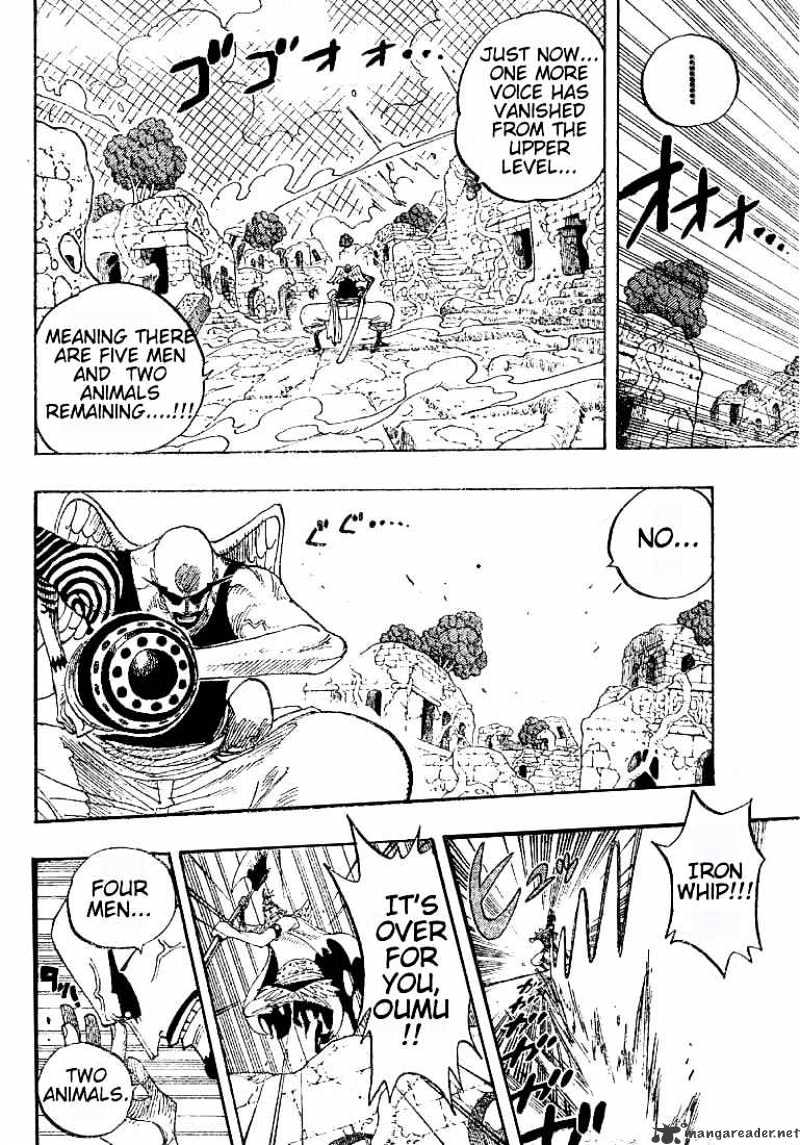 One Piece - Chapter 271 : Zoro The Pirate Versus Priest Oumu