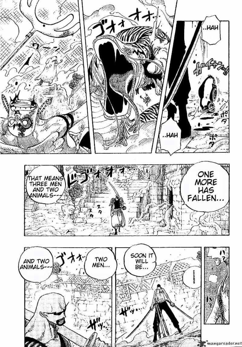 One Piece - Chapter 271 : Zoro The Pirate Versus Priest Oumu