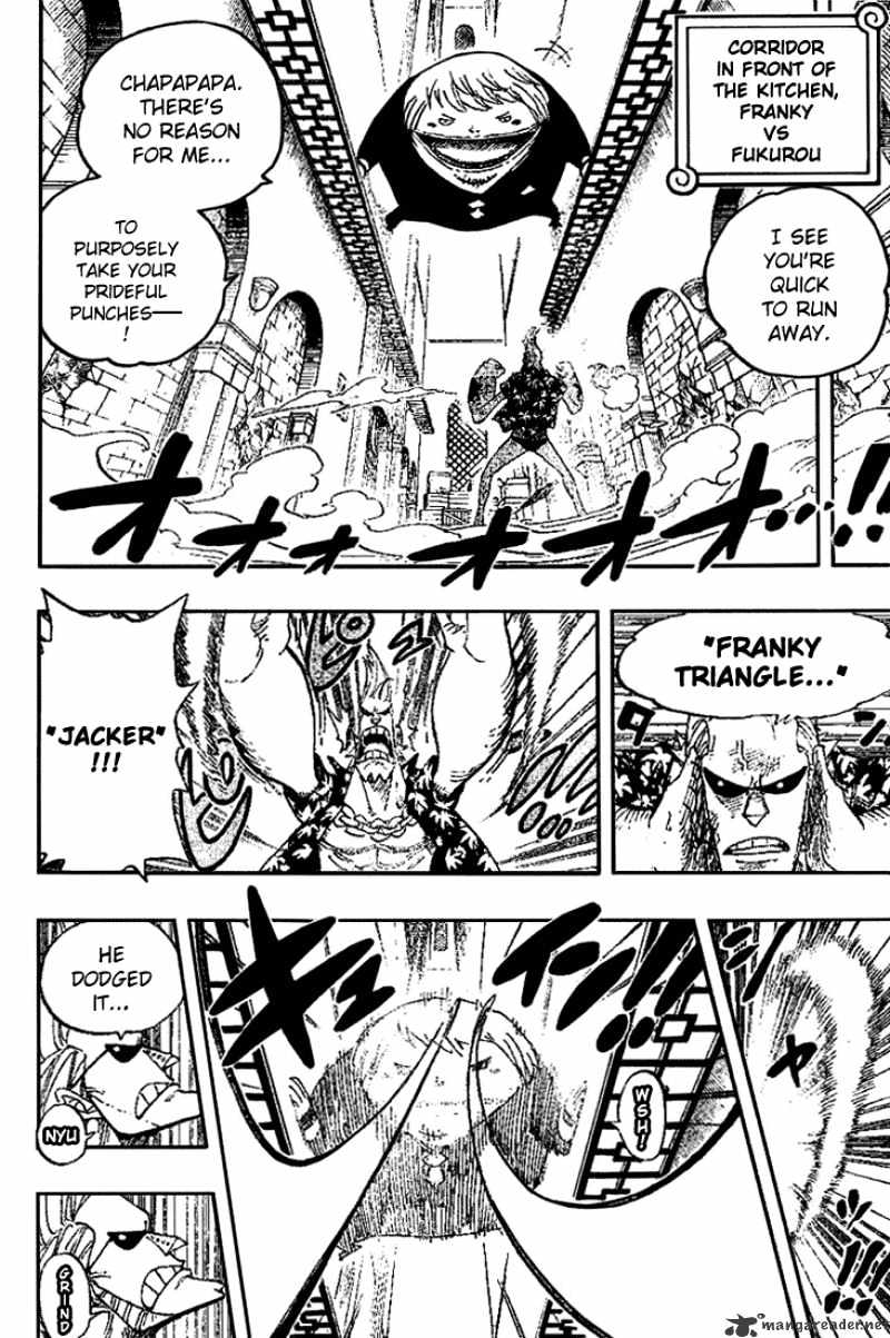 One Piece - Chapter 404 : Franky Vs Fukurou