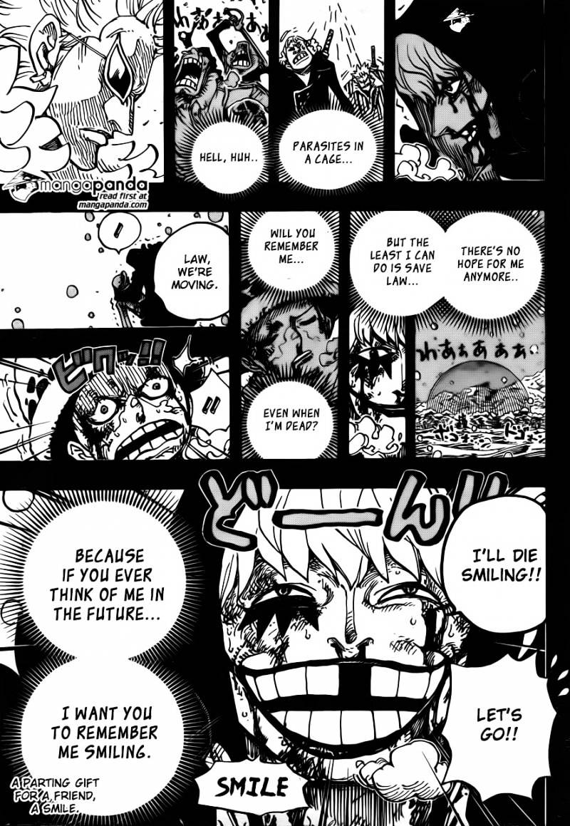 One Piece - Chapter 766 : Smile