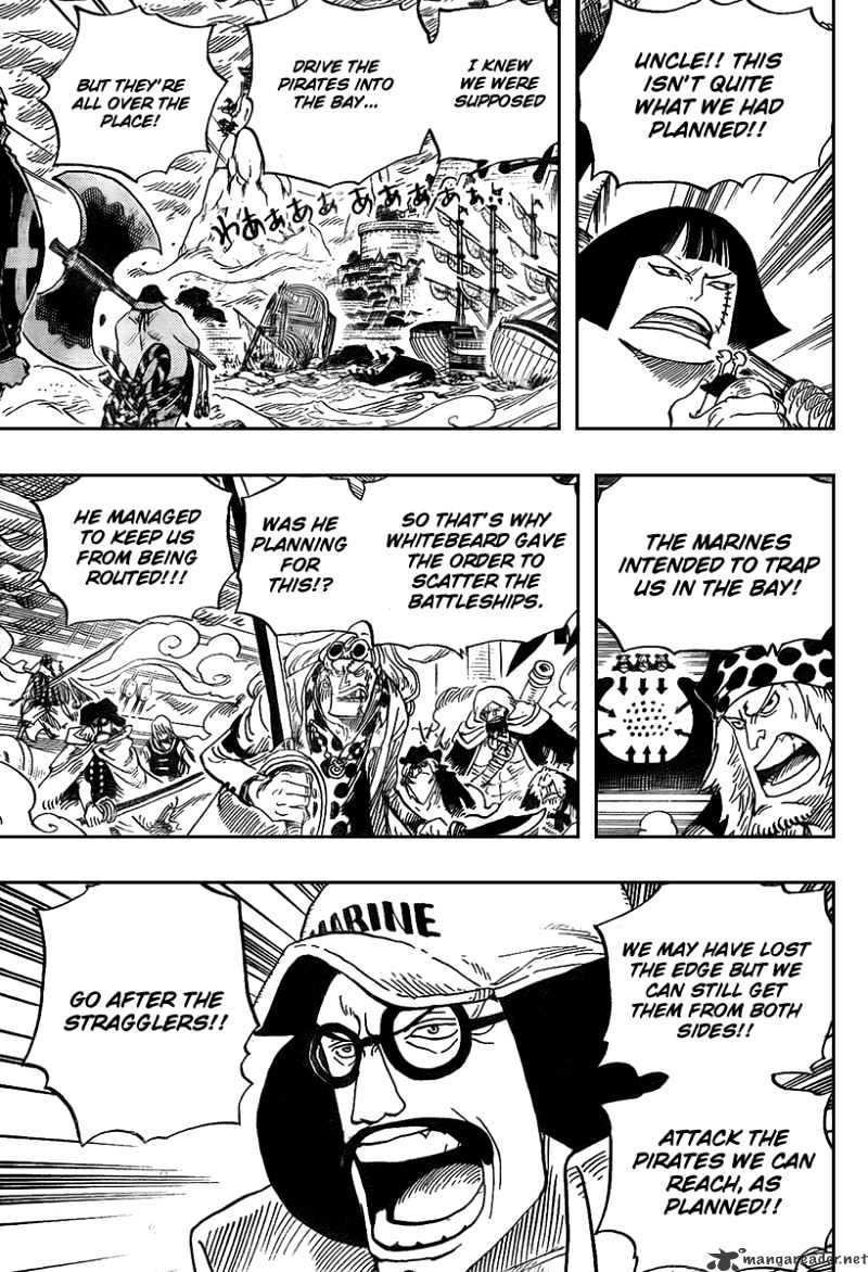 One Piece - Chapter 562 : Pirate Great Swirling Spider Squad!