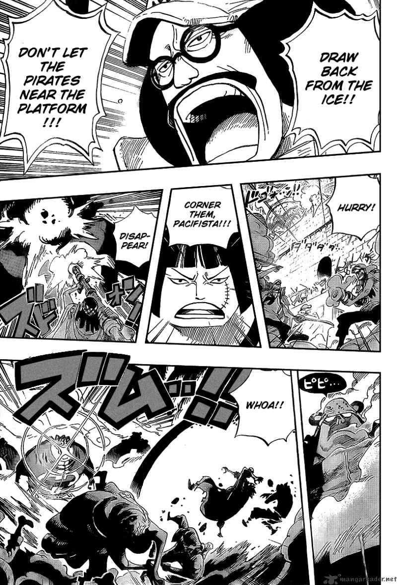 One Piece - Chapter 562 : Pirate Great Swirling Spider Squad!