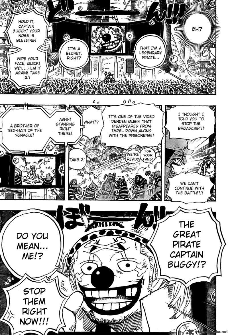 One Piece - Chapter 562 : Pirate Great Swirling Spider Squad!