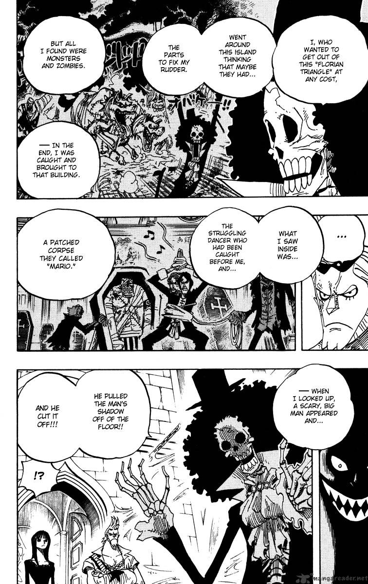 One Piece - Chapter 455 : King Of The Depths The Shichibukai Gecko Moria