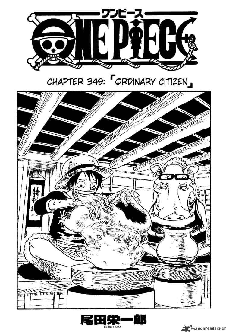 One Piece - Chapter 349 : Ordinary Citizen